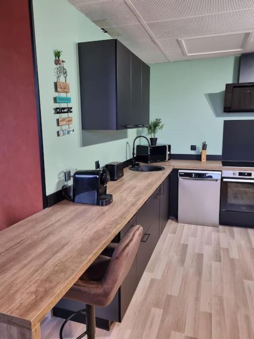 Cosy Loft - Calais Leilighet Eksteriør bilde